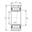 FAG LR5307-2RS軸承 FAG LR5307-2RS軸承