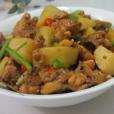 土豆炒雞 土豆炒雞