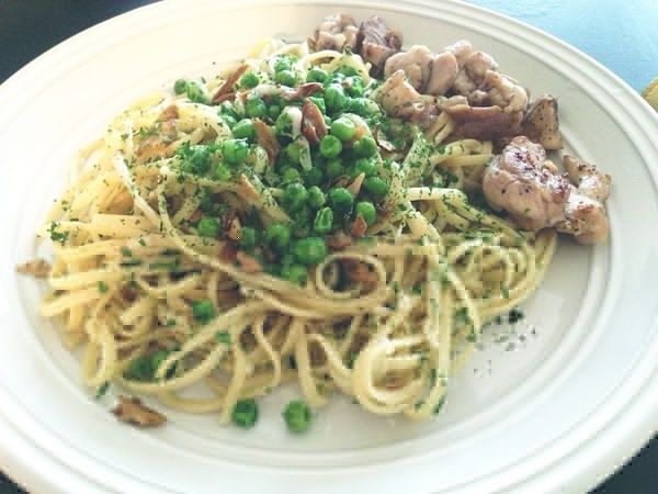 蒜香扁面 蒜香扁面