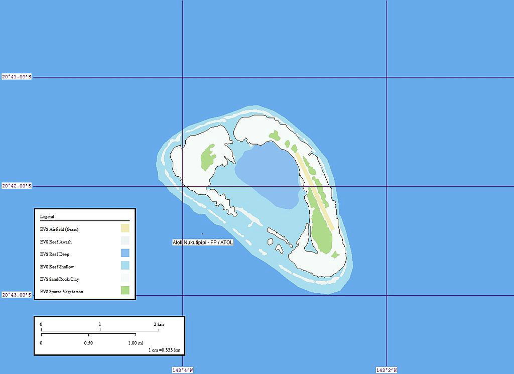 努庫特皮皮環礁地圖