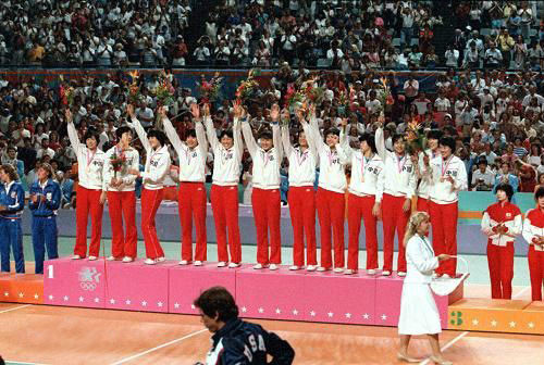 1984年奧運會奪得冠軍