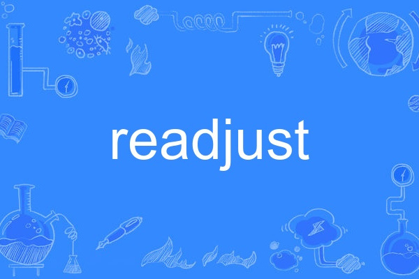 readjust readjust