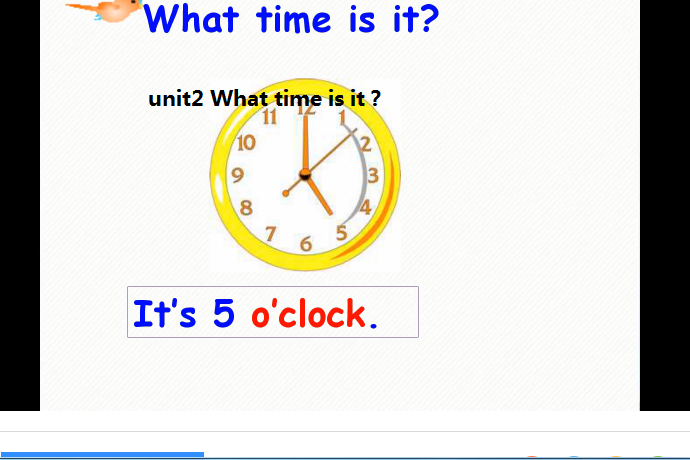 Unit2 What time is it ? Unit2 What time is it ?