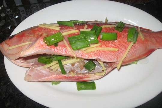 蒸紅鯛魚