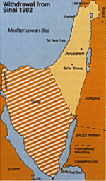 以色列交還的西奈半島