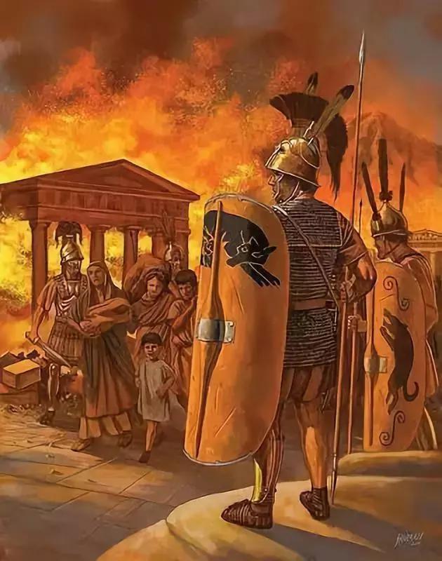羅馬步兵在攻城戰中也表現更好