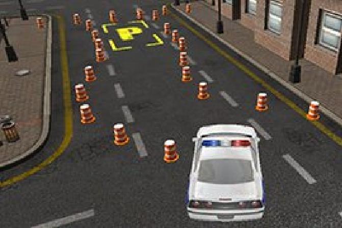 警車停靠 警車停靠