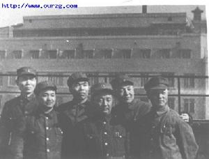 解放軍第50軍部分領導於瀋陽開會期間