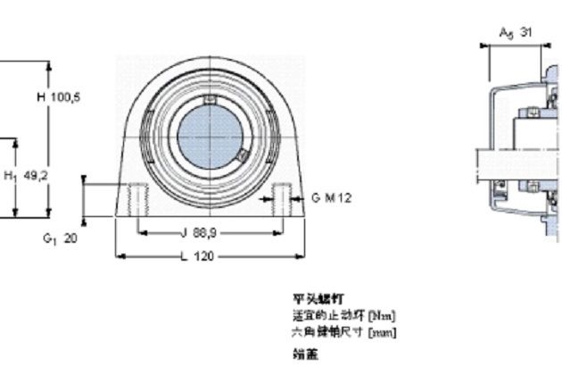 SKF SYFL40TR/VE495軸承 SKF SYFL40TR/VE495軸承