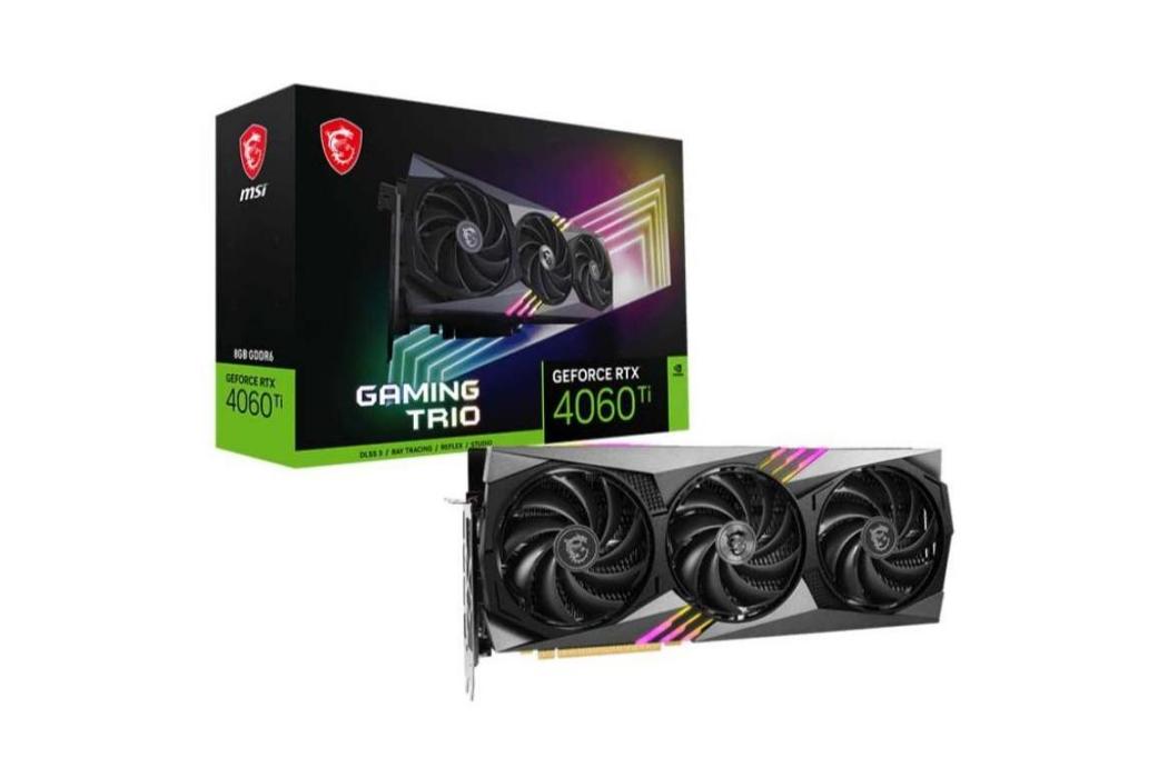 微星GeForce RTX 4060 Ti GAMING TRIO 8G 微星GeForce RTX 4060 Ti GAMING TRIO 8G