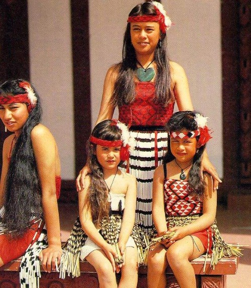 毛利族女子