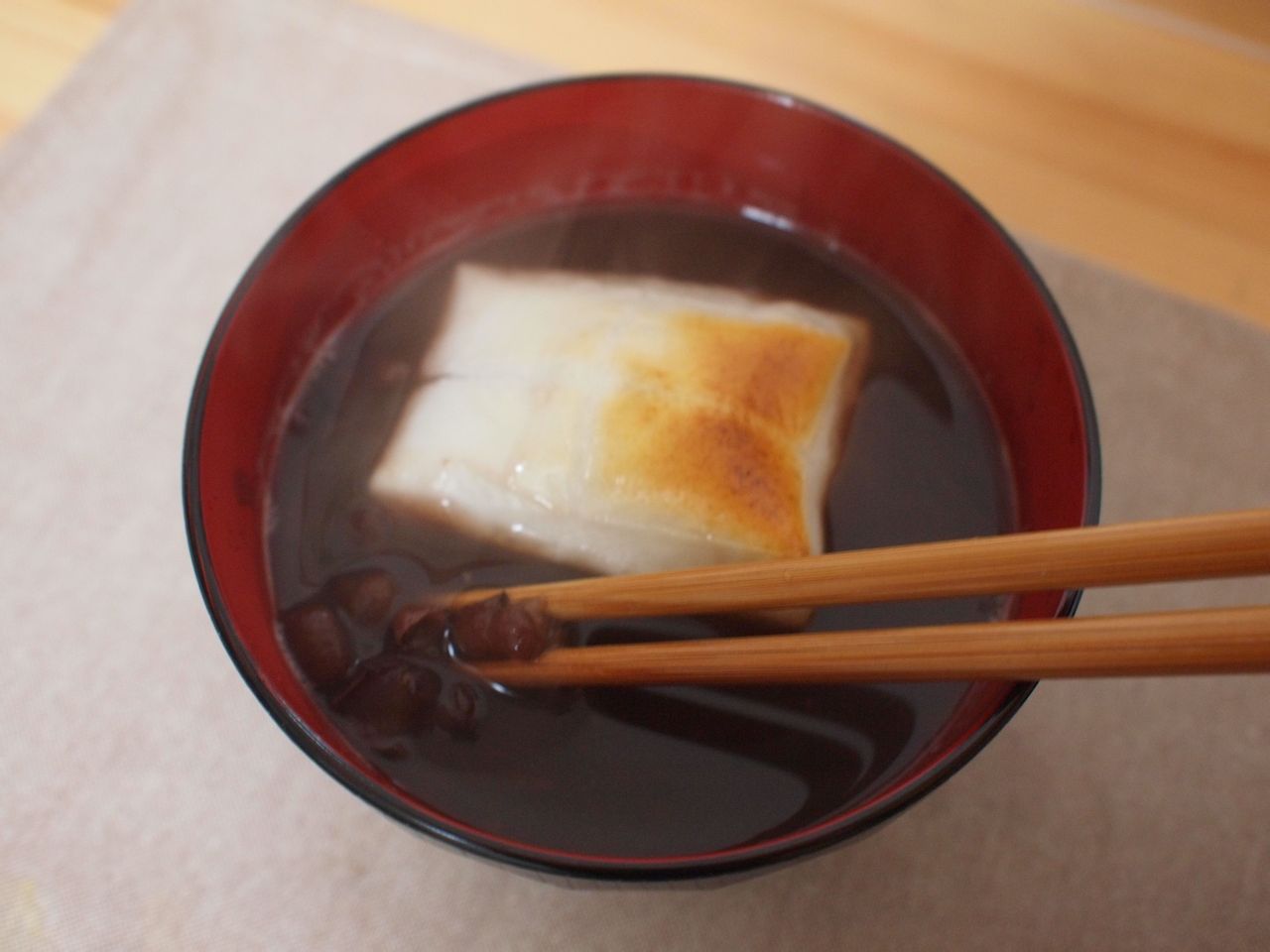 日式年糕紅豆湯