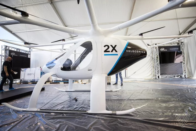 Volocopter 2X(韓國的空中計程車) Volocopter 2X(韓國的空中計程車)