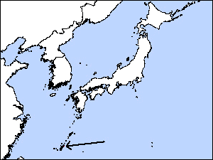 沖繩秧雞分布圖