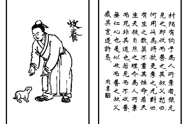 收養(豐子愷《護生畫集》中的文章) 收養(豐子愷《護生畫集》中的文章)