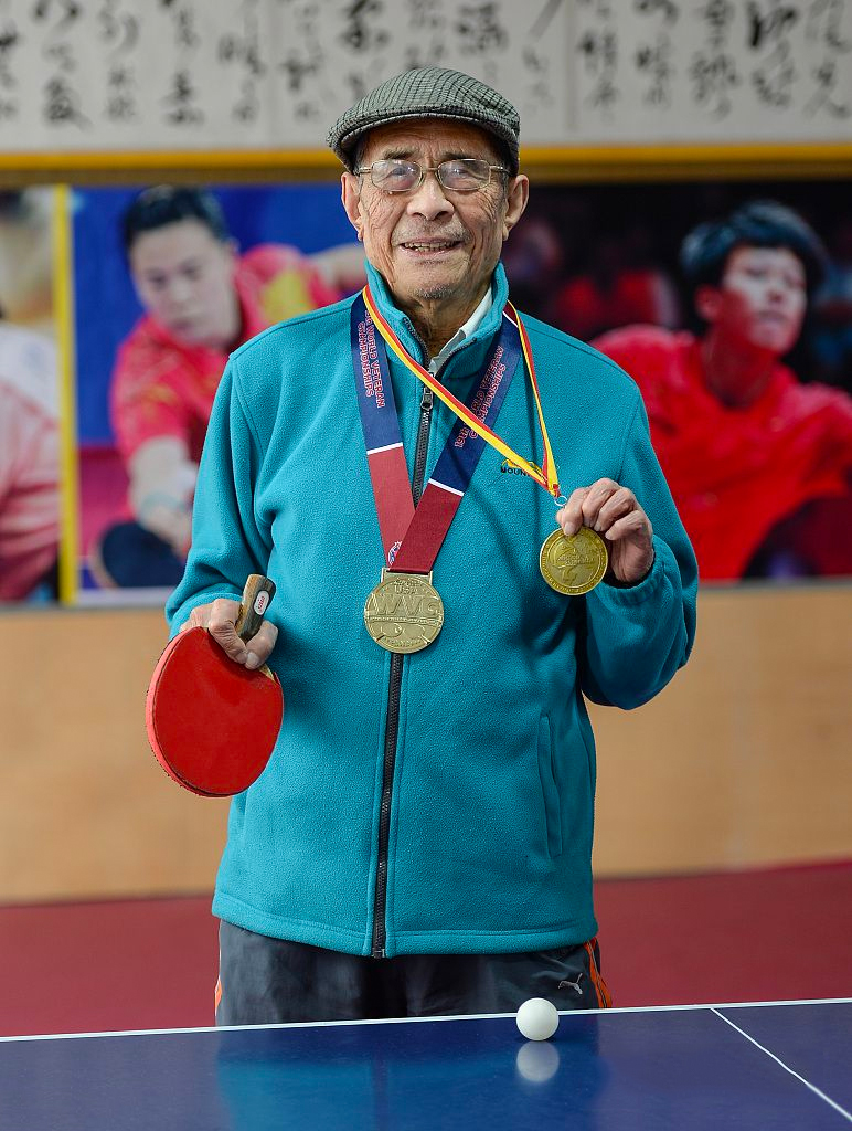陳永寧(世界元老杯桌球錦標賽90歲+組別冠軍)