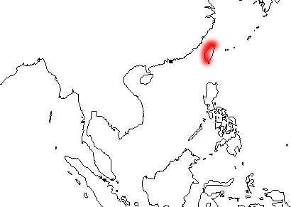台灣招潮蟹(活動海域圖)