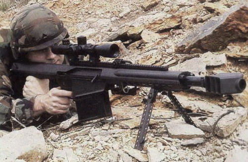 XM109大口徑狙擊步槍