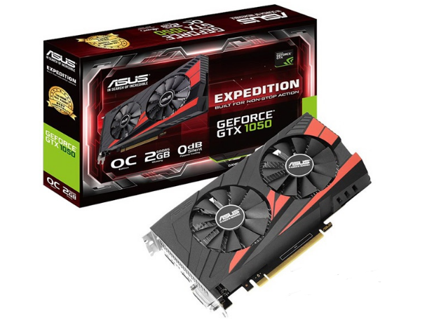 華碩EX-GTX 1050-O2G 華碩EX-GTX 1050-O2G