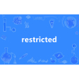 restricted restricted