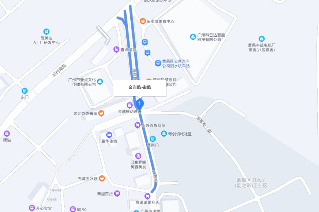 金崗路(廣州市番禺區道路) 金崗路(廣州市番禺區道路)