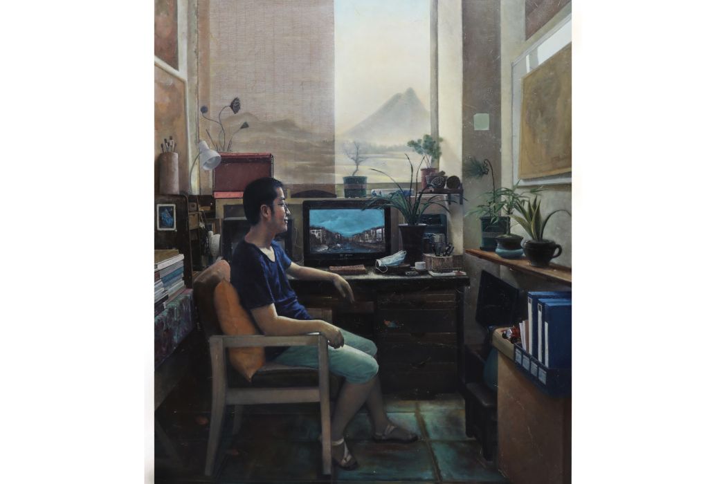 夏日午後(唐子渝繪畫作品) 夏日午後(唐子渝繪畫作品)