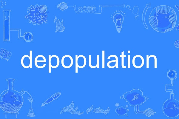 depopulation depopulation