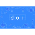 數字對象唯一標識符(doi) 數字對象唯一標識符(doi)