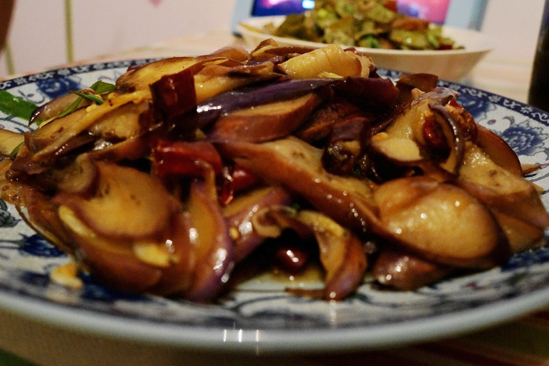 亂炒茄子 亂炒茄子