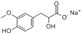 3-（4-羥基-3-甲氧基苯基）乳酸鈉