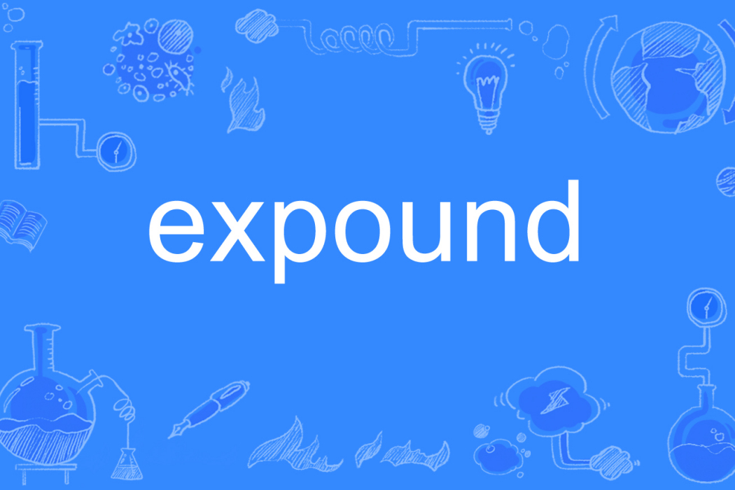 expound expound