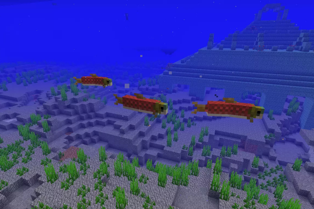 深海(沙盒遊戲《我的世界》中一種較深的海洋變種) 深海(沙盒遊戲《我的世界》中一種較深的海洋變種)