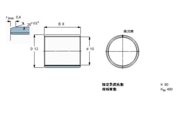 SKF PCM101208E軸承 SKF PCM101208E軸承