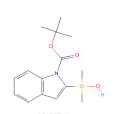 1-Boc-2-吲哚基二甲基矽醇