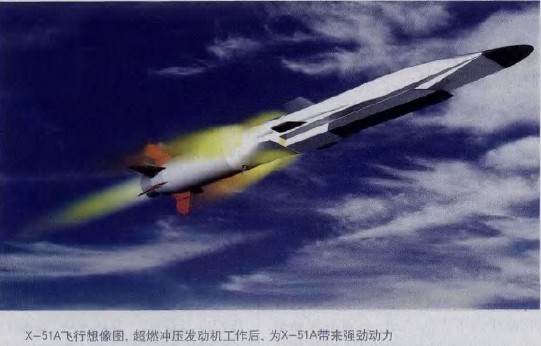 X-51A飛行想像圖