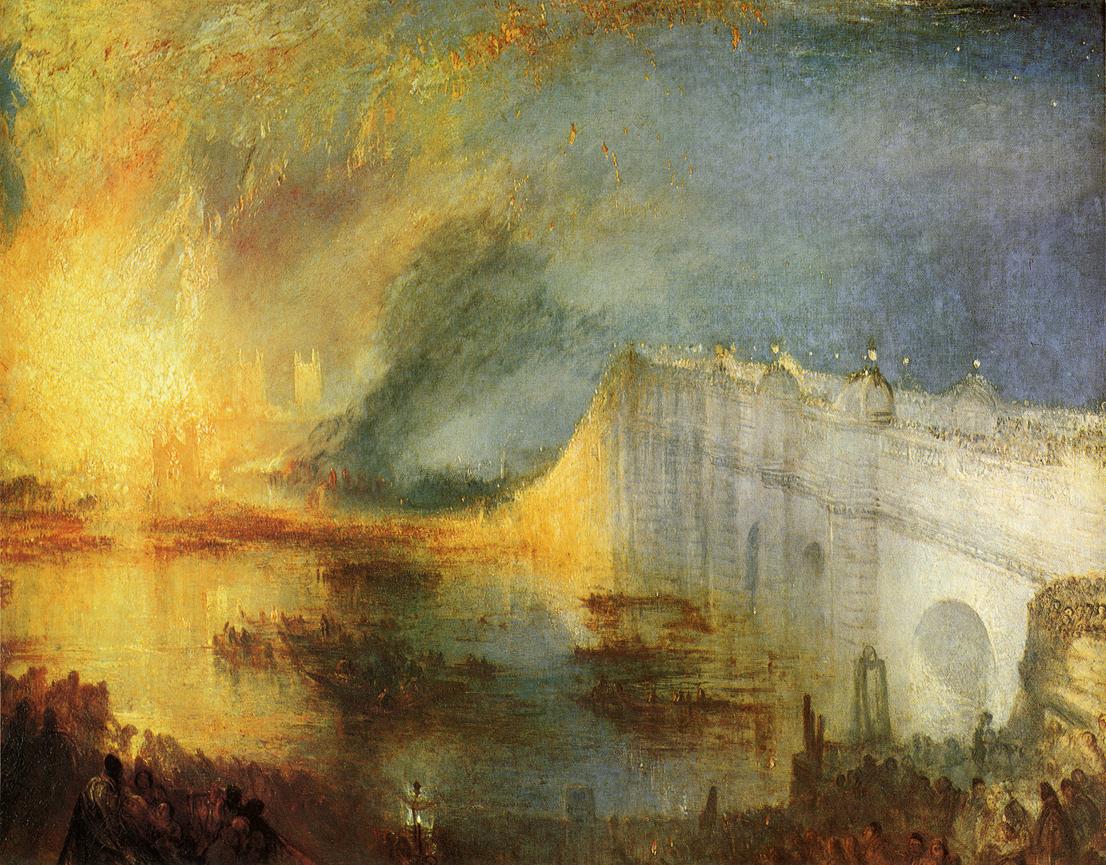 上議院和下議院的火災，1834年10月16日