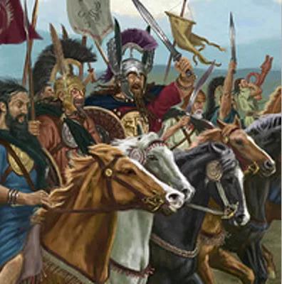凱撒的騎兵比共和派對手擁有更多蠻族成員