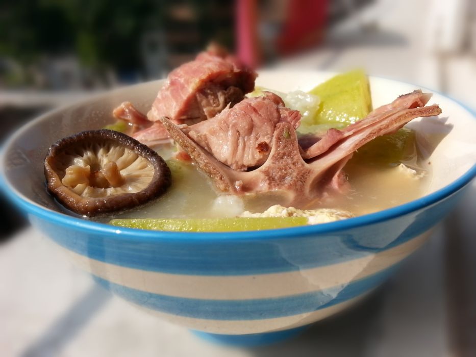 鹹燒骨節瓜湯 鹹燒骨節瓜湯