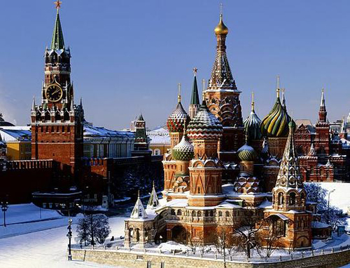 莫斯科紅場上的聖巴西爾大教堂