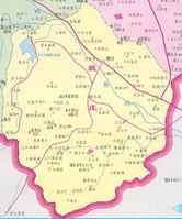 魏莊鄉地形圖