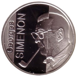 西默農百年誕辰紀念硬幣