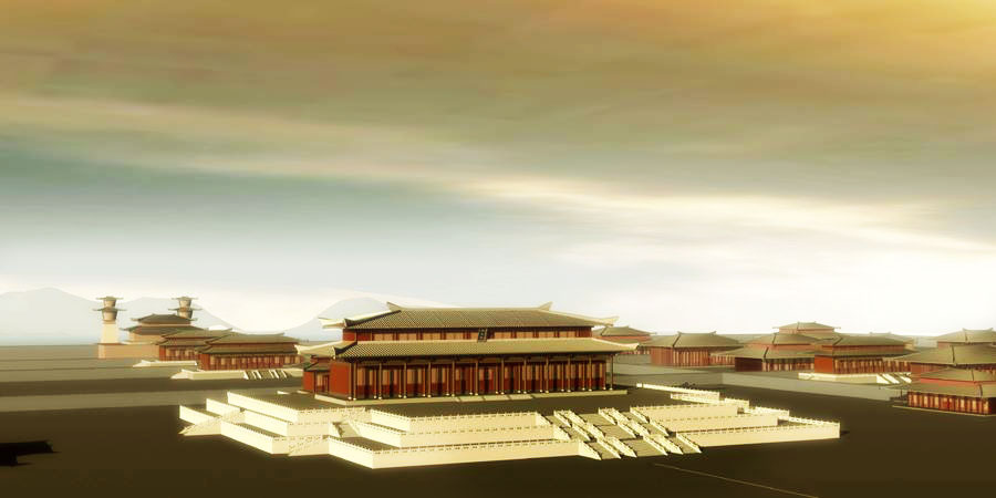 漢代洛陽的宮殿復原圖(絕對新圖)