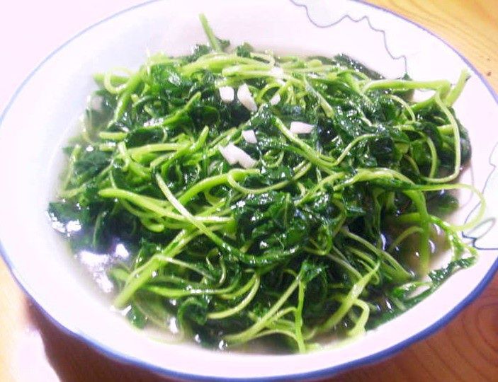 蒜炒米莧 蒜炒米莧
