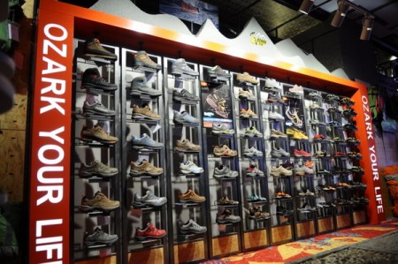 鞋產品展示區