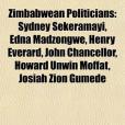 Zimbabwean Politician Introduction Zimbabwean Politician Introduction