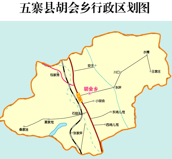 胡會鄉行政區劃