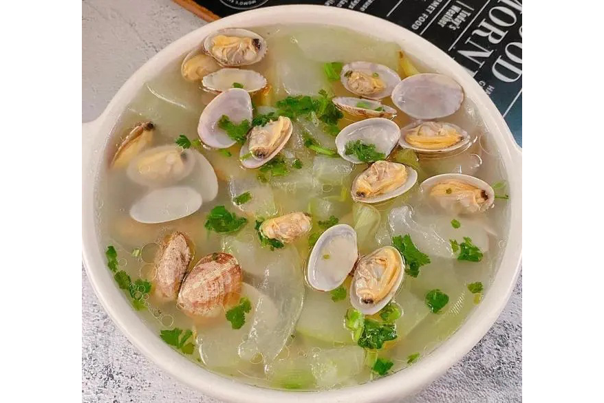 花甲冬瓜湯 花甲冬瓜湯