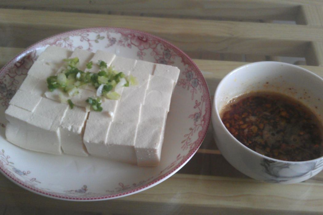 蘸水白豆腐 蘸水白豆腐