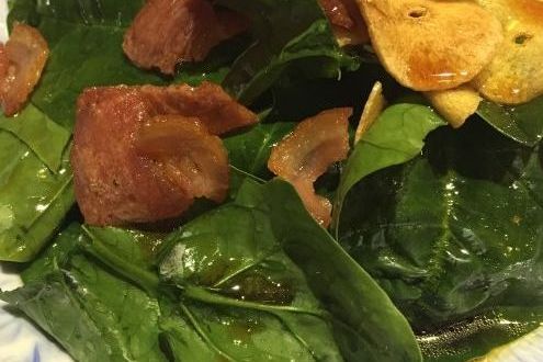 菠菜燻肉 菠菜燻肉