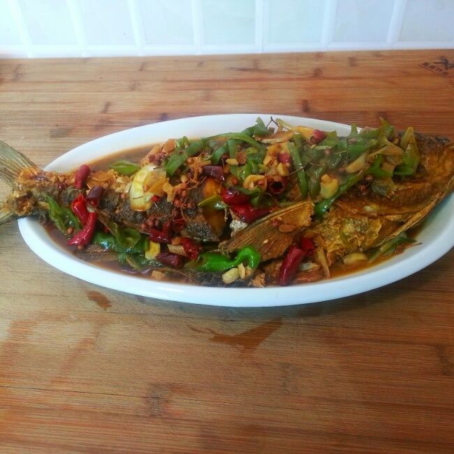 紅燒花鰱 紅燒花鰱